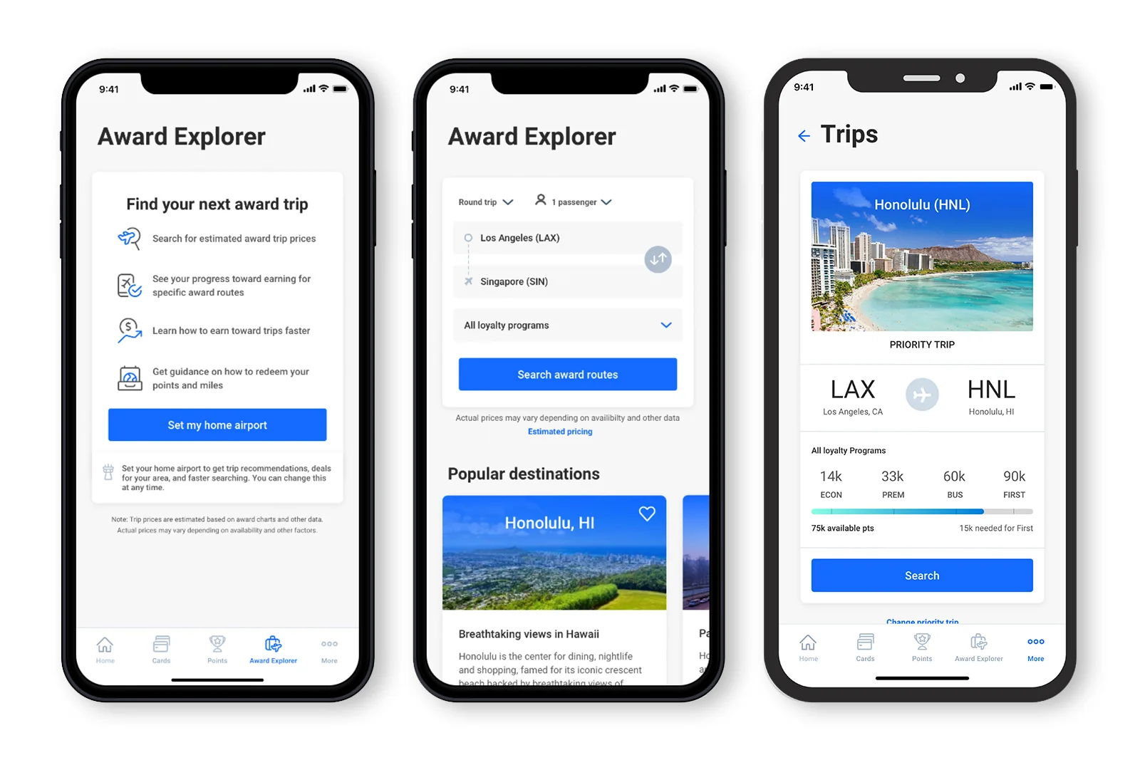 Award
explorer feature
